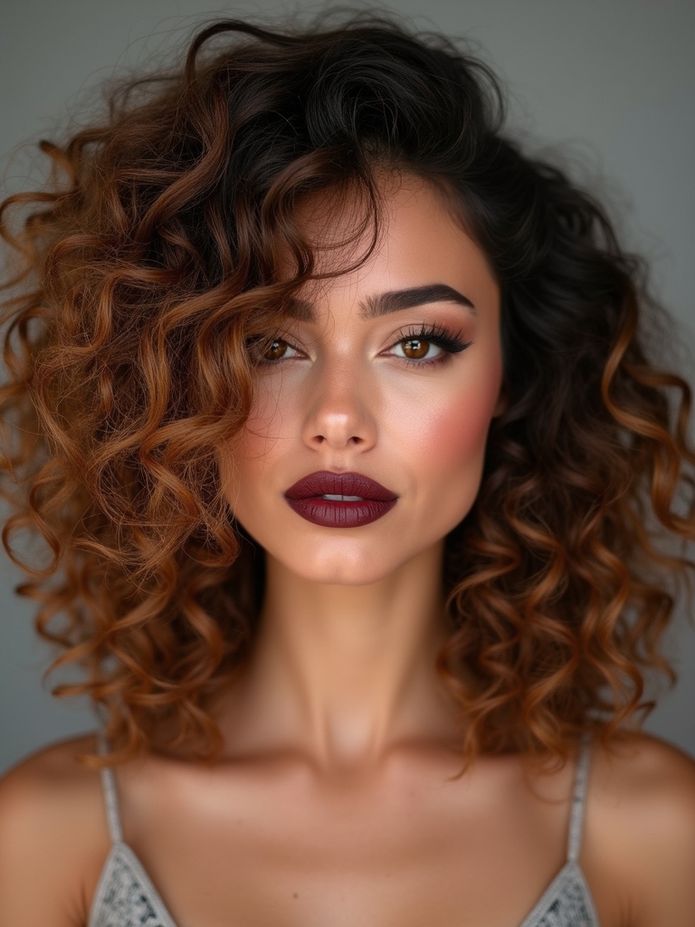 layers lift curls volume
