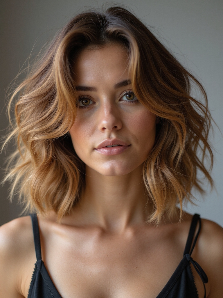 layers tailored to faceshape