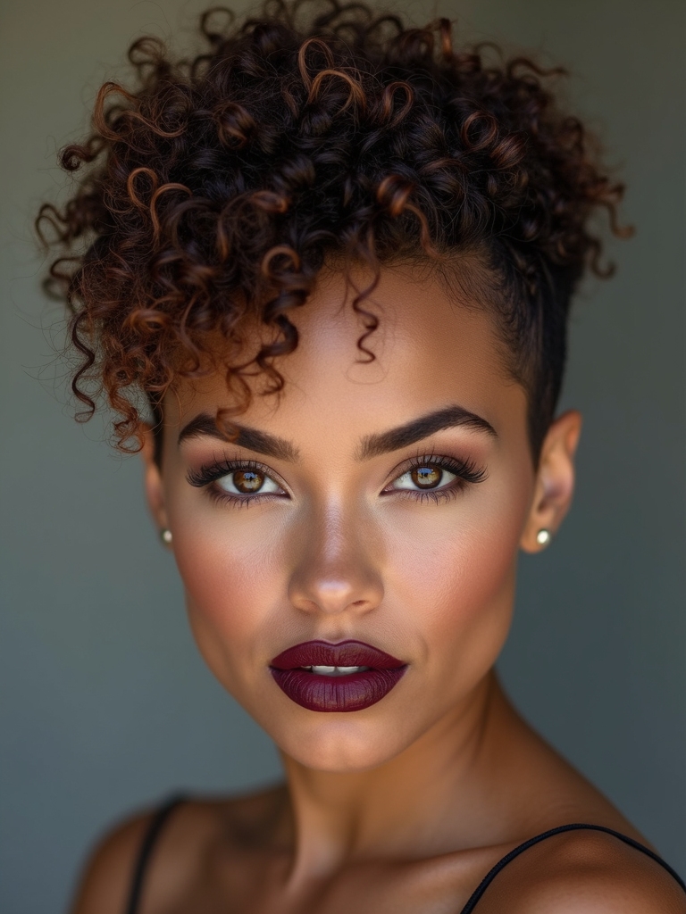 length that celebrates curls