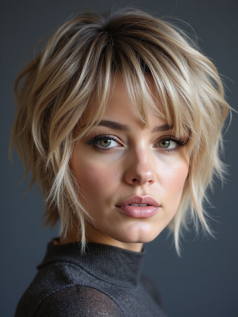 lightweight texture voluminous defined layers