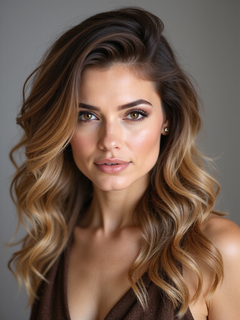 long layered crown volume