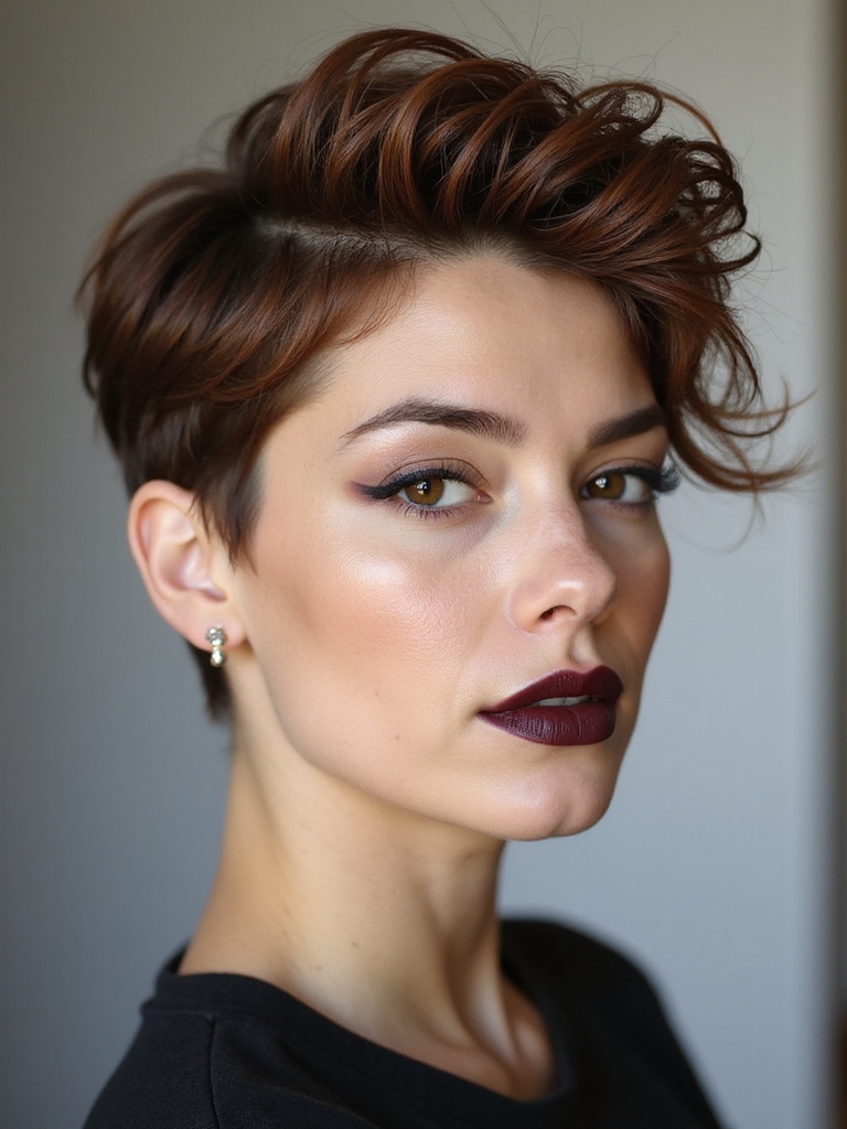 maintain sharp asymmetrical pixie