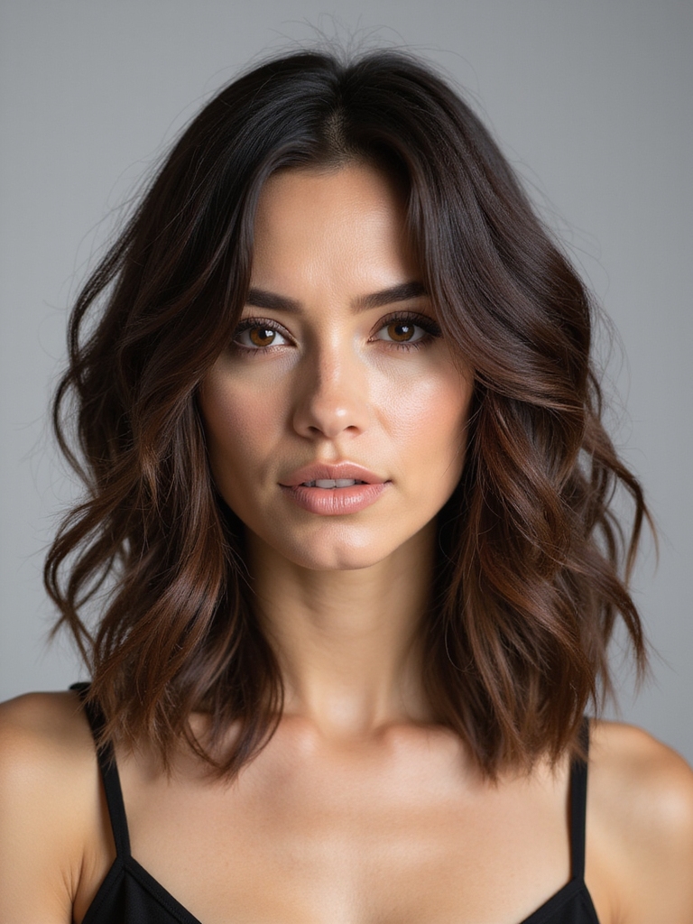 maintain textured layered shagliness
