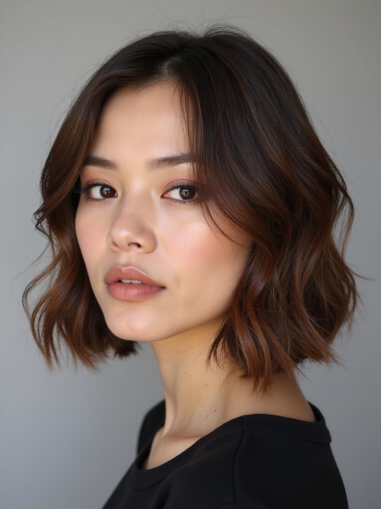 match medium bob to texture