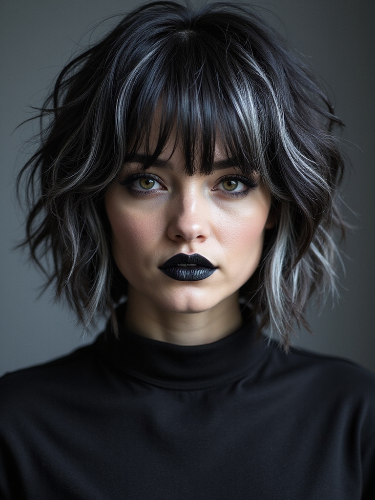 moody dark two tone hues