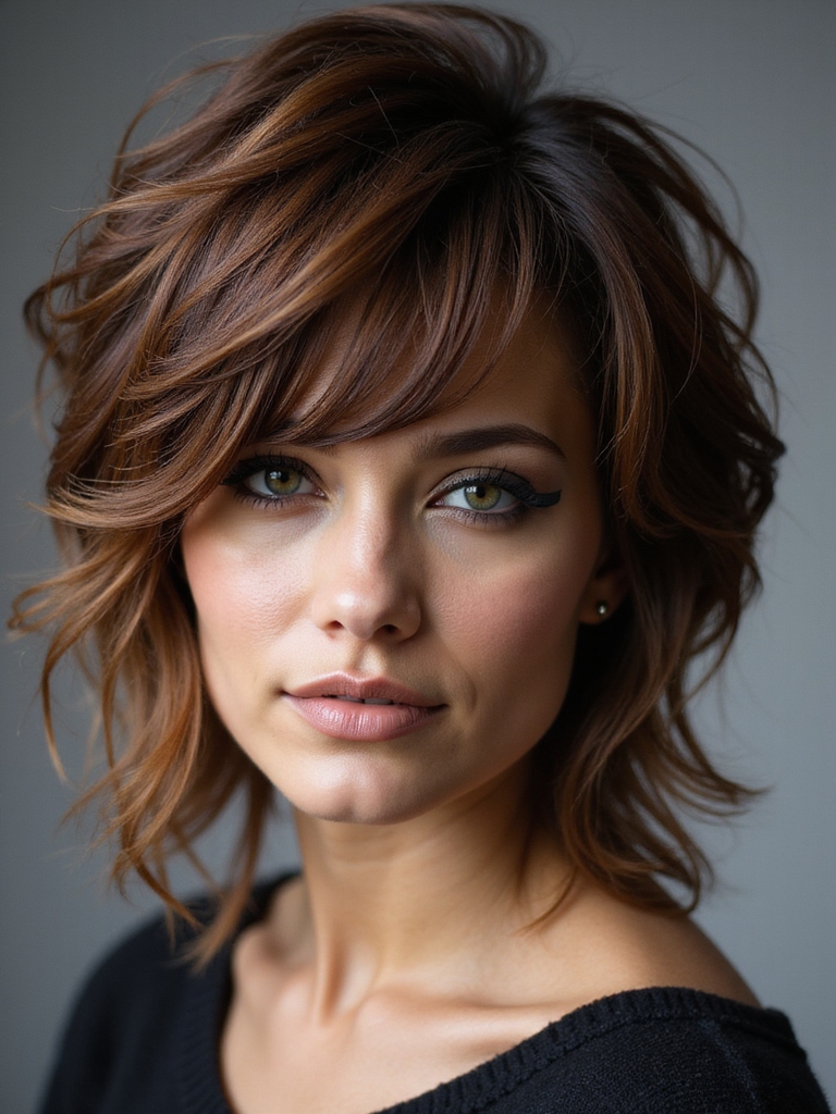 mullet shag revival across celebrities