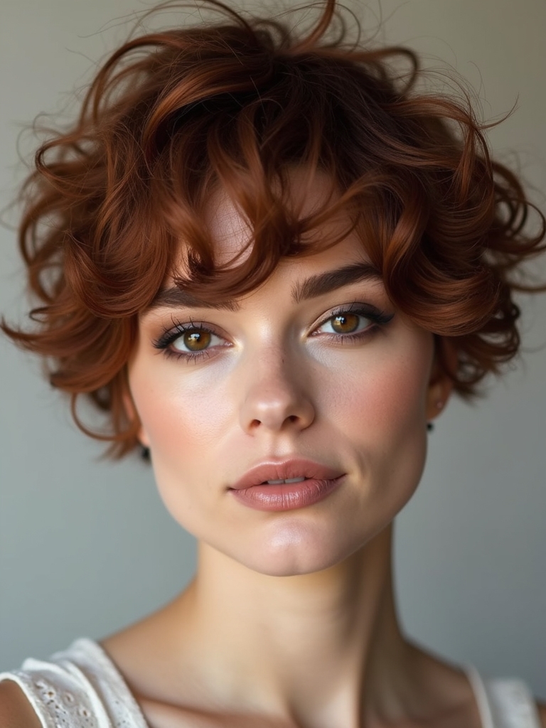natural curls styled waves