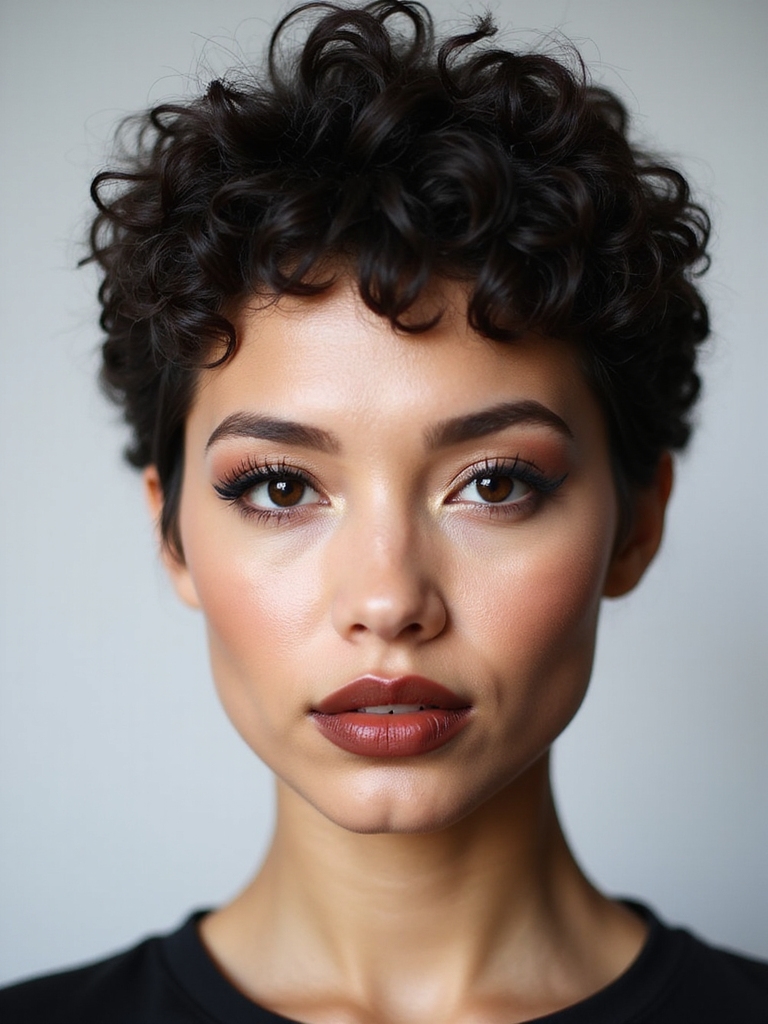 pixie cut face guide