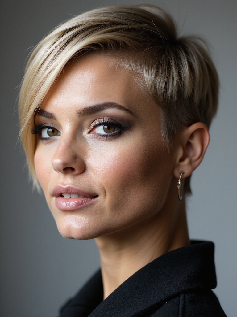 pixie cuts for faces