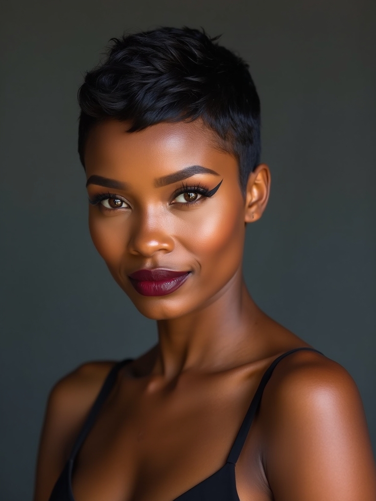 pixie cuts tailored to face