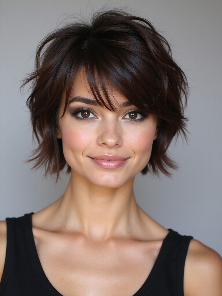pixie shag textured low maintenance dimension