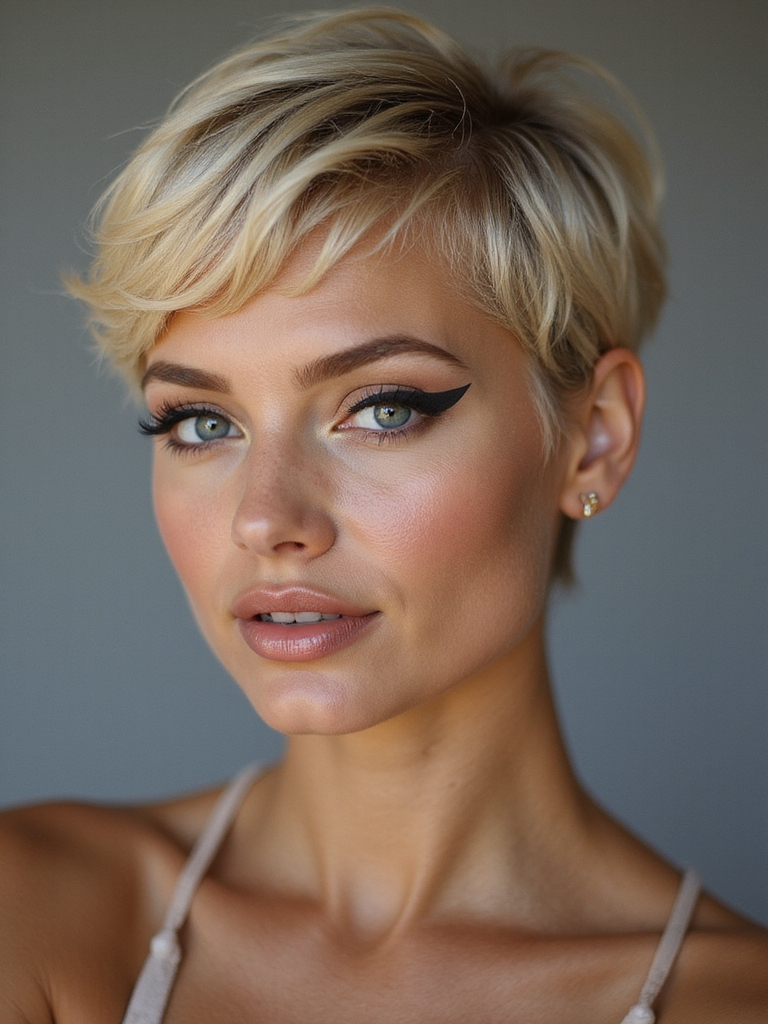 pixie styles by face shape