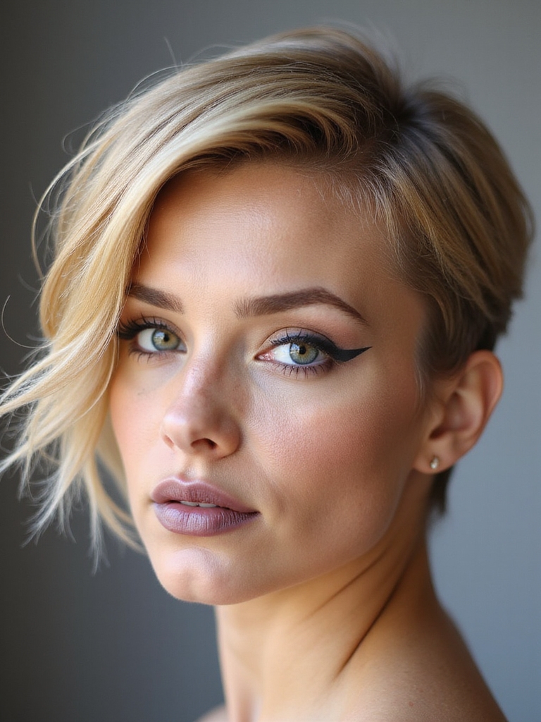 pixie styles match faces
