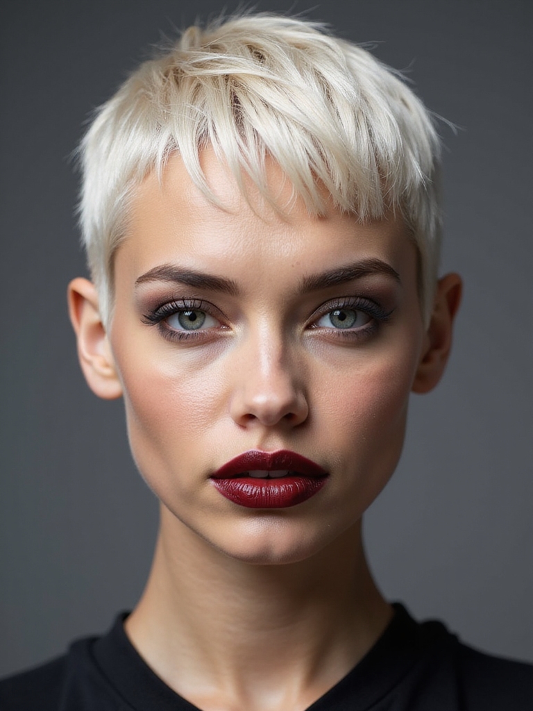 pomade trims blow dry experimentation