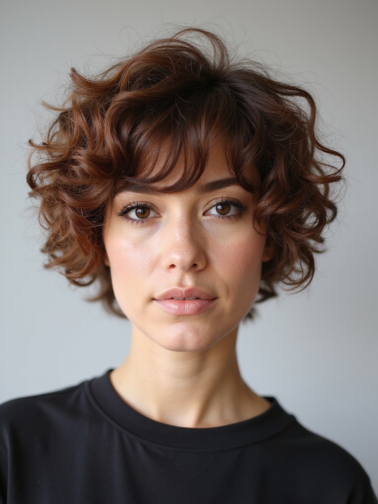 prep curls style pixie