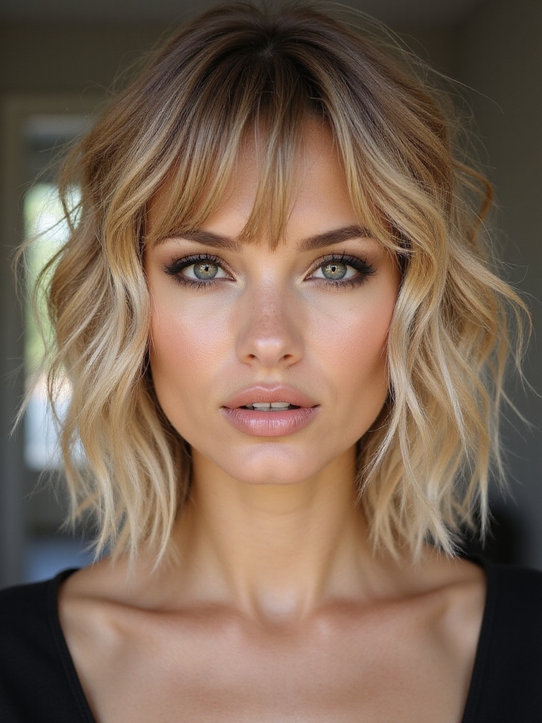 razor cut shag for movement