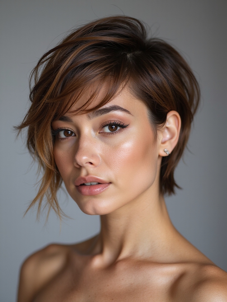 razor cut texture for thickhair