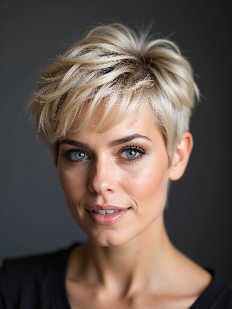 reclaimed confidence through pixie cut