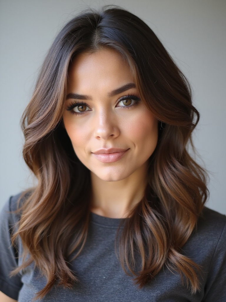 refresh mid length layered hairstyle