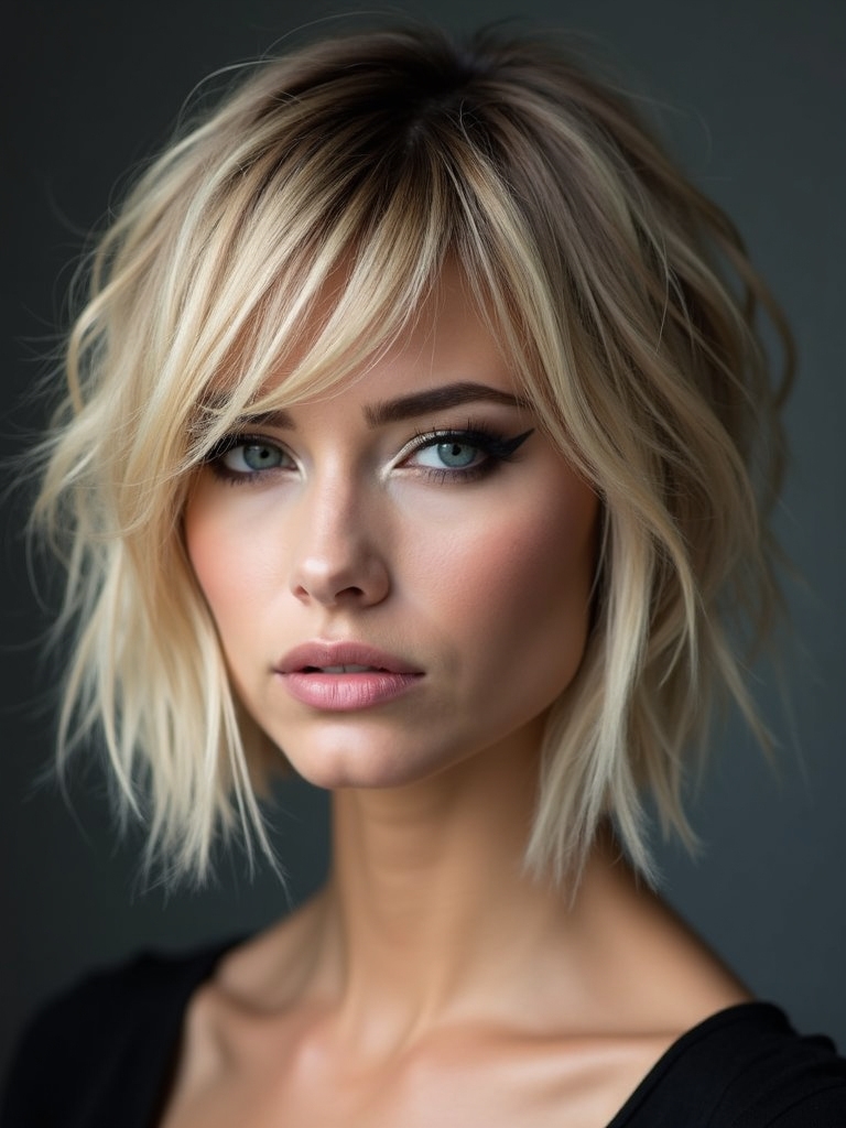 refreshable layered shag care