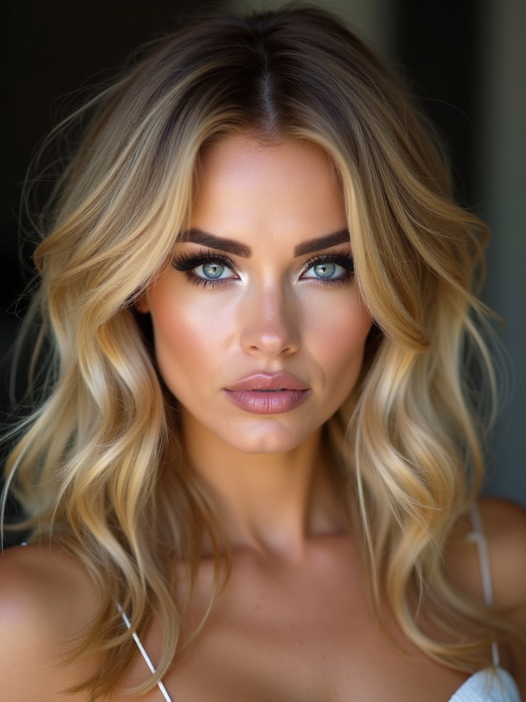 retro layered 90s glamour