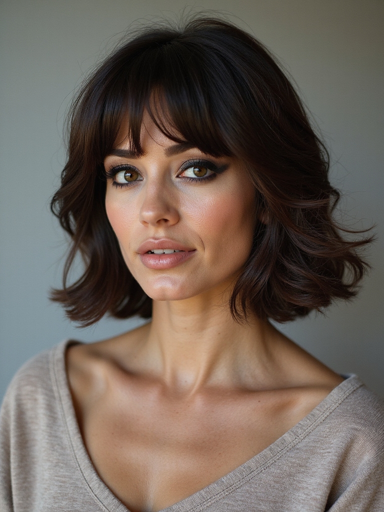 retro shag mullet styles