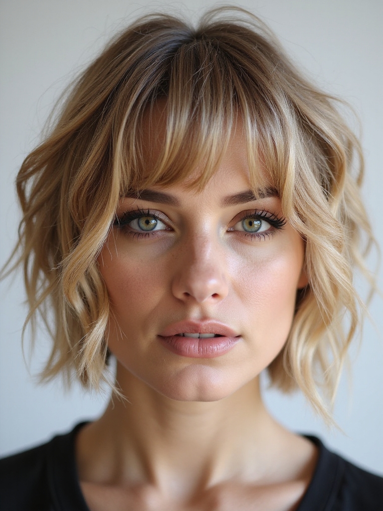 round brush lift for texture