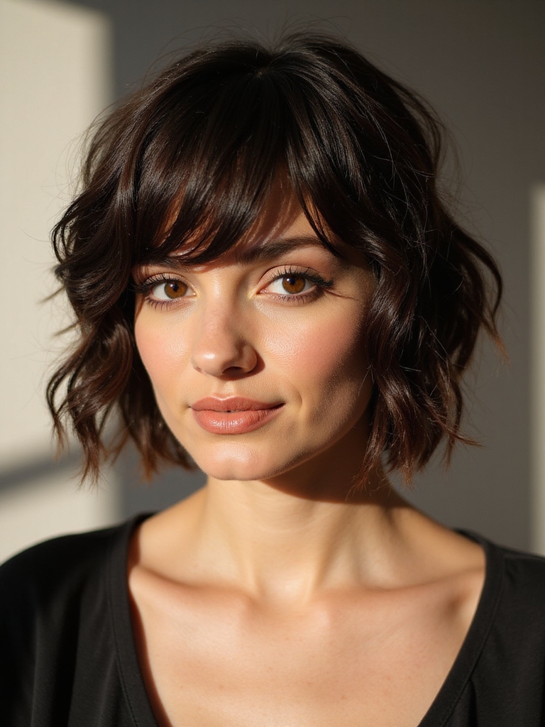 scrunch upward for piecey movement