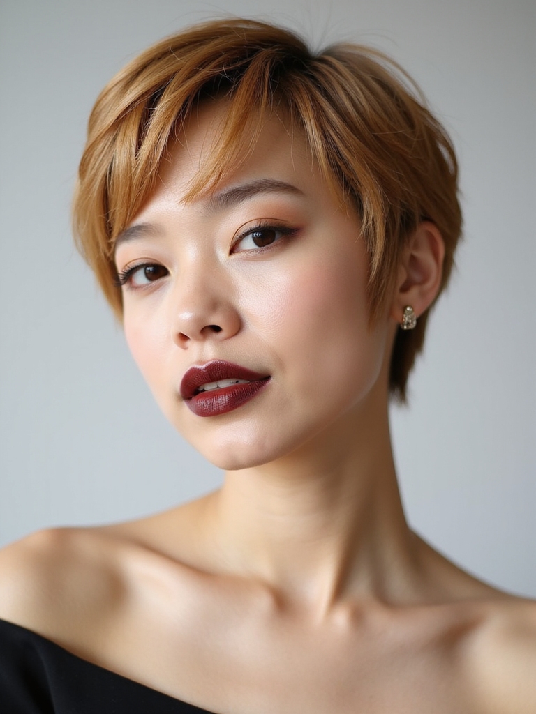 shades to elevate korean pixie