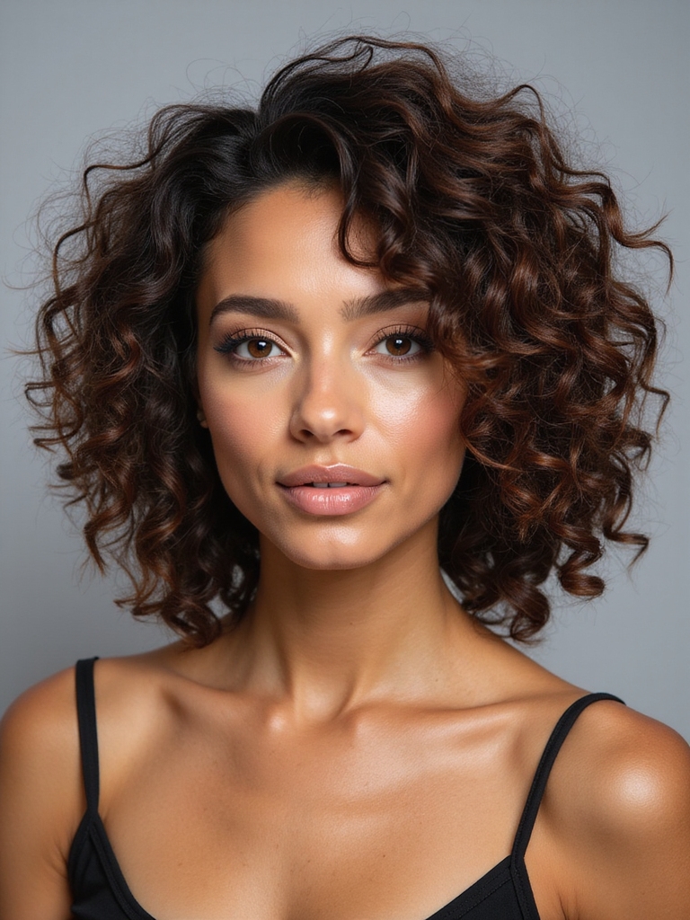 shag haircut celebrates natural texture