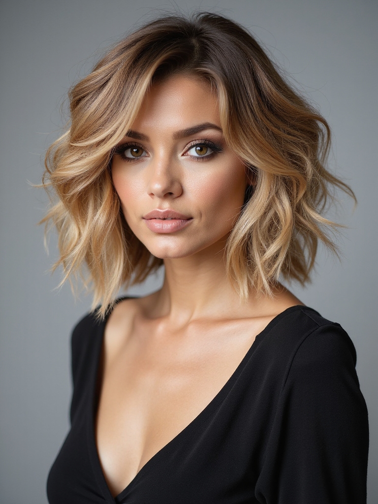 shag haircut inspires modern confidence
