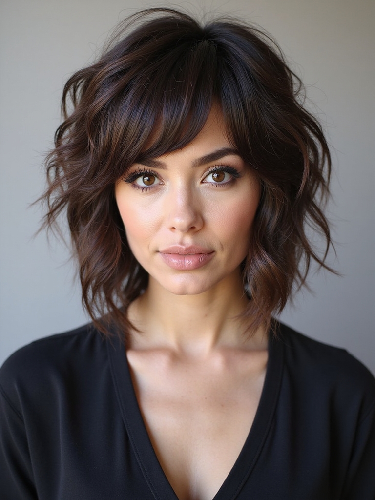 shag softens thick hair