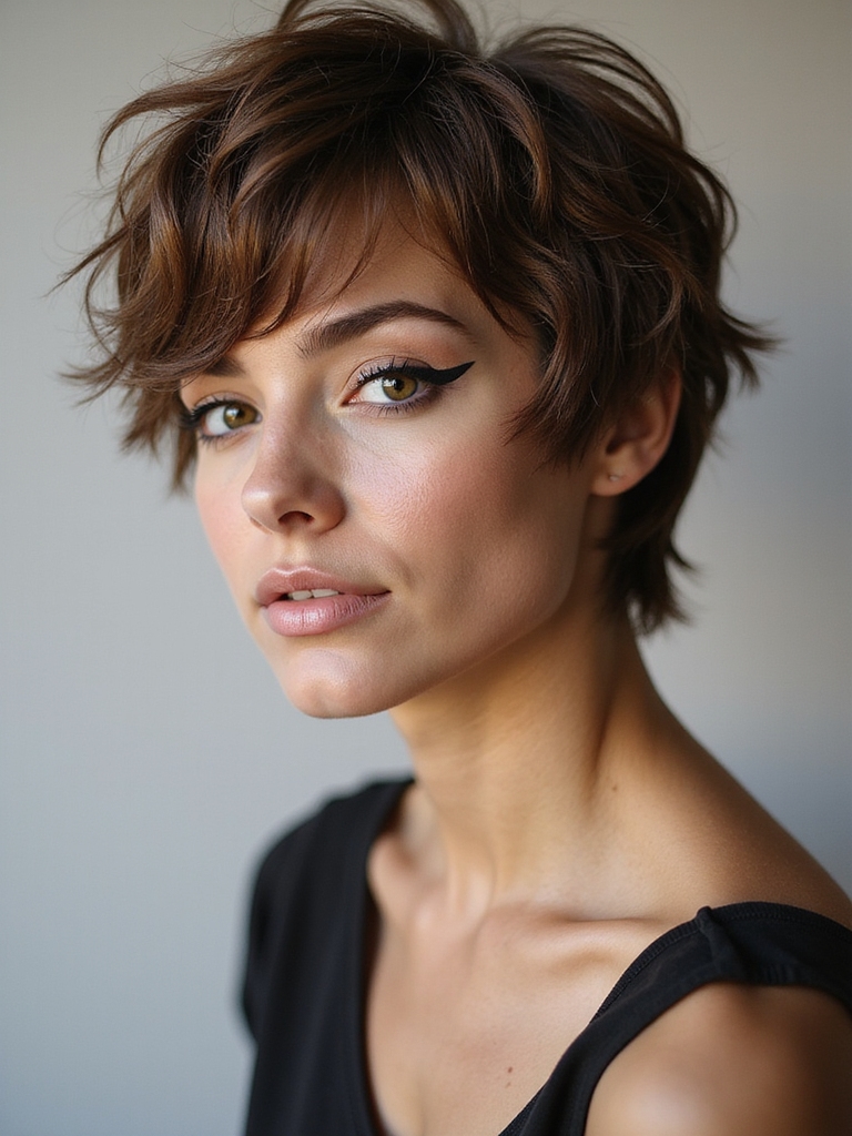 shag styles by face shape