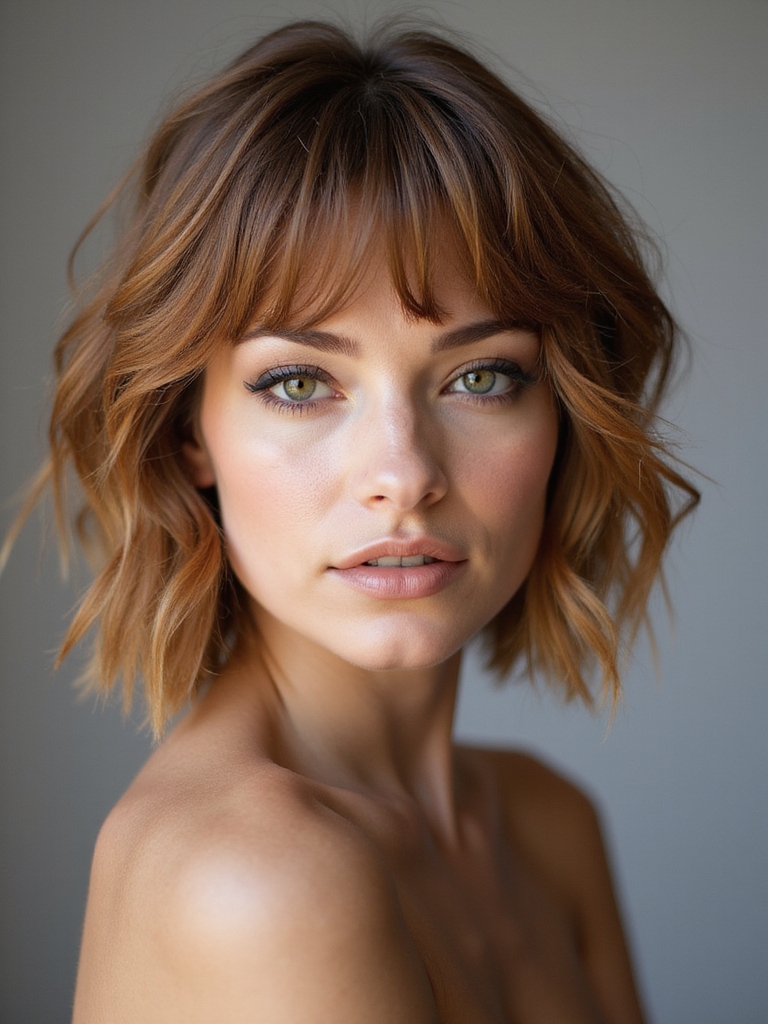 shag tailored to face