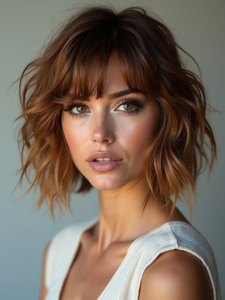 shaggy bob flatters most faces