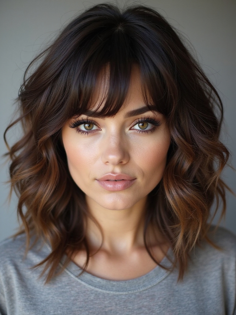 shaggy lob enhances waves