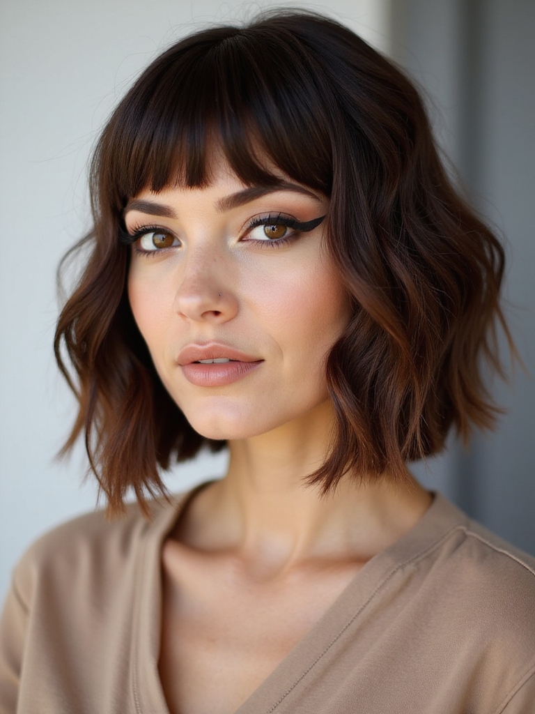sharp confident low maintenance bob
