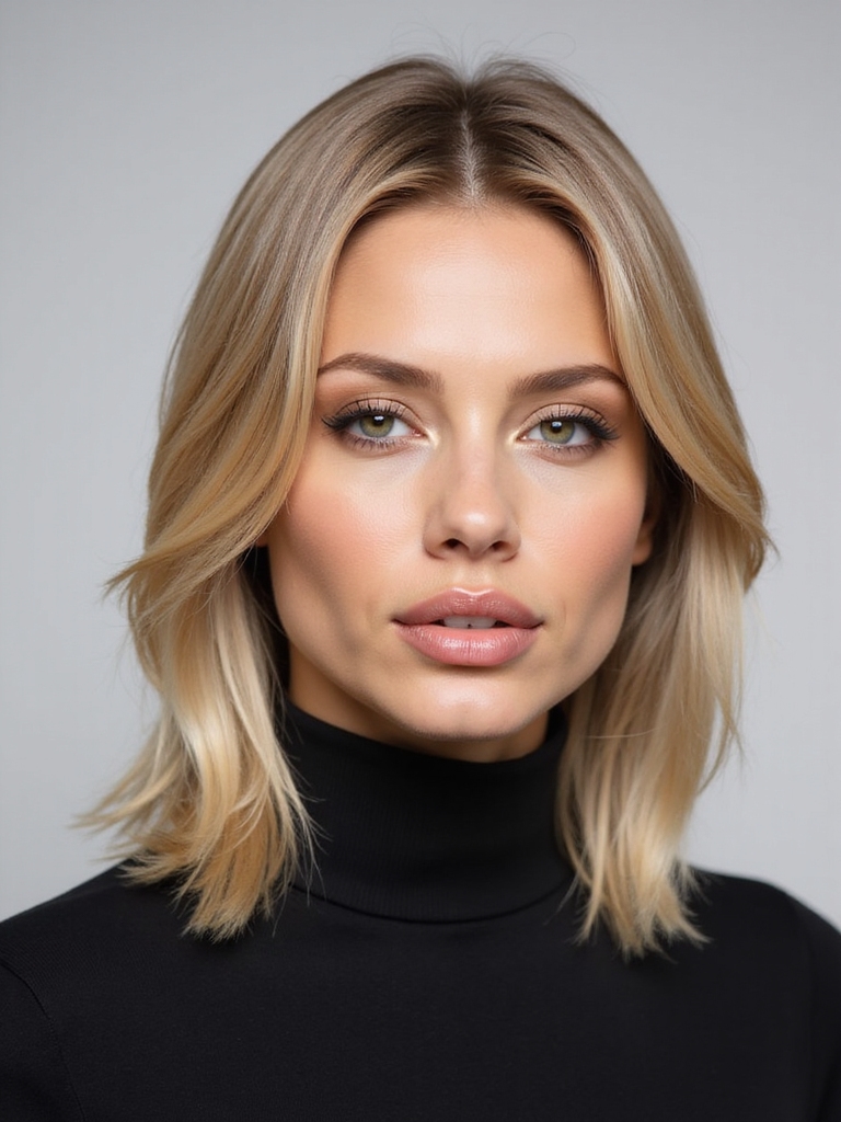 sharp polished layered lines