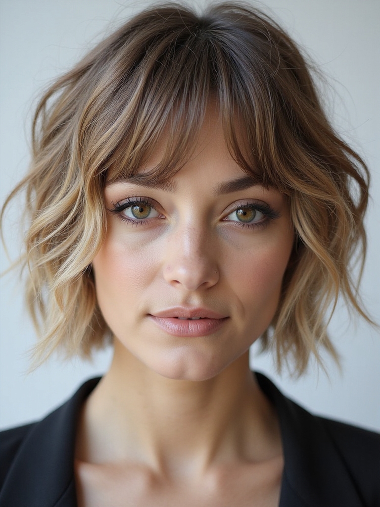short shag adds volume