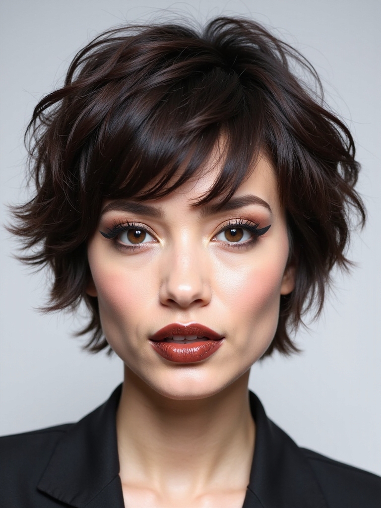 short shag playful energy