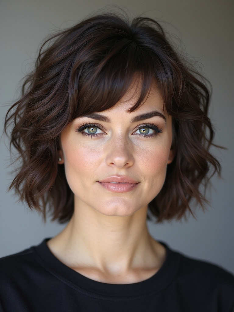 short shaggy bob styles