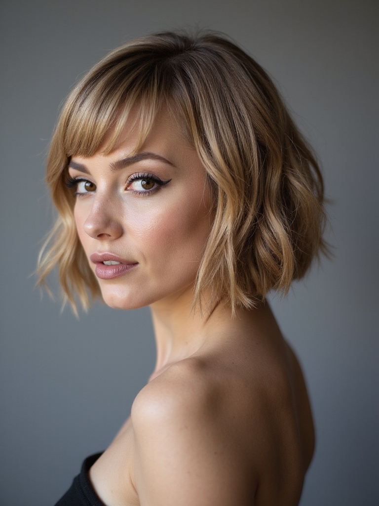 shorter hair easier styling