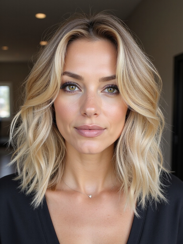 shoulder grazing choppy 90s texture