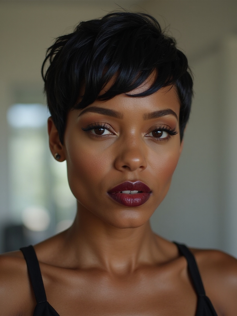 show stopping fingerwaved pixie everywhere