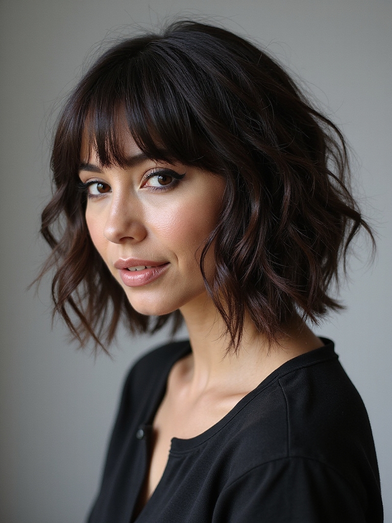 sleek intentional textured layering