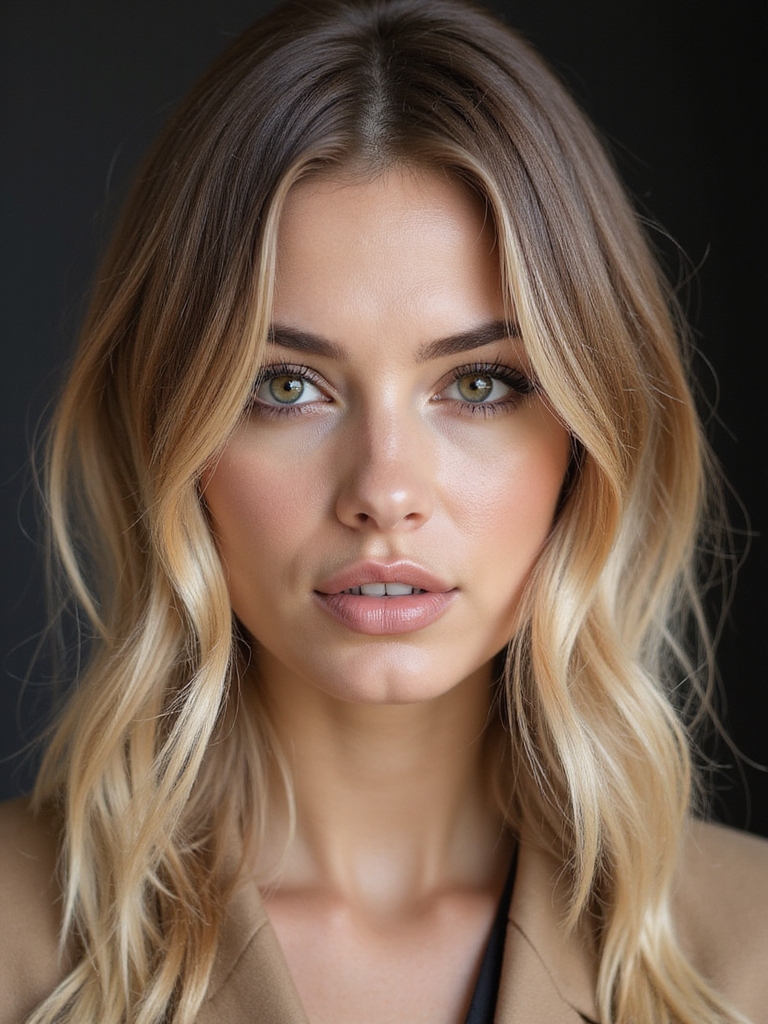 sleek modern long layered hairstyles