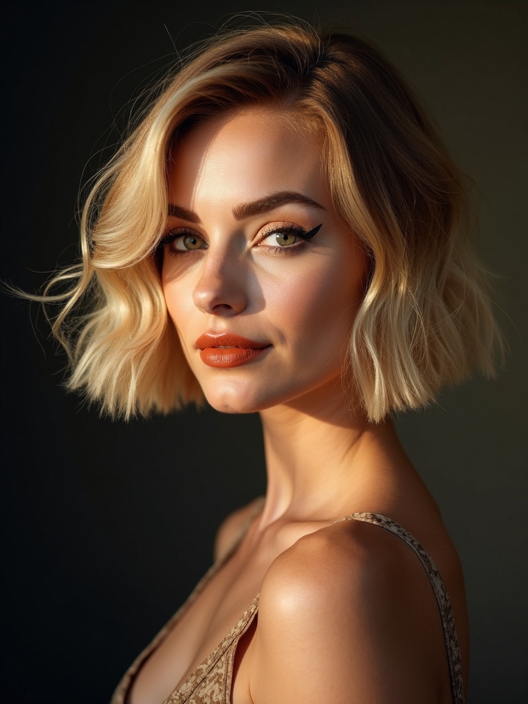 soft face framing layers