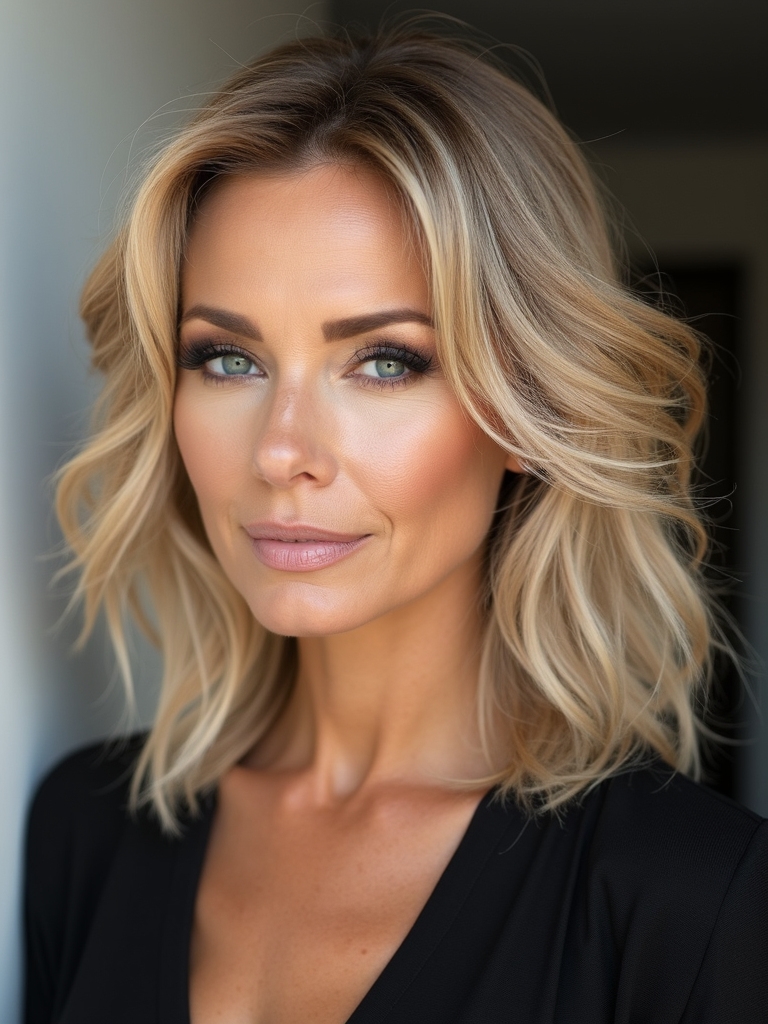 soft feathered romantic layers