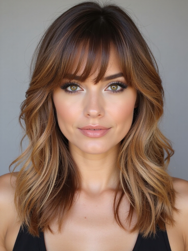 soft layered low maintenance texture
