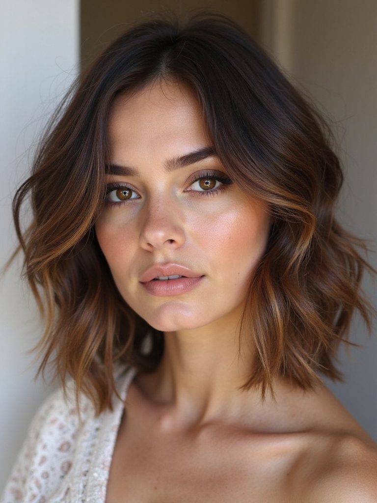 soft romantic feathered ends